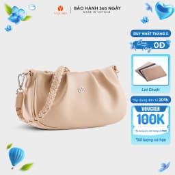 Thumbnail Túi Yuumy (Thời trang nữ thiết kế kiểu nhún - Túi đeo vai da Seasand YN253) 1