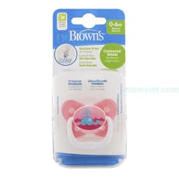 Thumbnail Ty ngậm Dr Brown's dành cho bé từ 0-6M và 6-18M 1