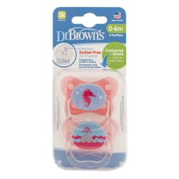 Thumbnail Ty ngậm Dr Brown's dành cho bé từ 0-6M và 6-18M 3