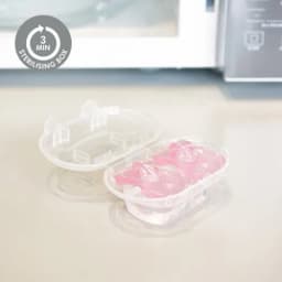 Thumbnail Ty ngậm | Medela Baby Pacifier Soft Silicon 6 - 18 tháng, Có hộp đựng tiệt trùng, Silicone mềm, Không chứa BPA 3