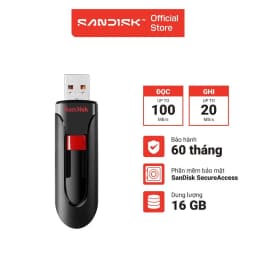 Thumbnail USB 3.0 SanDisk Cruzer Glide CZ600 16GB - 32GB - 64GB - Bảo hành chính hãng 3