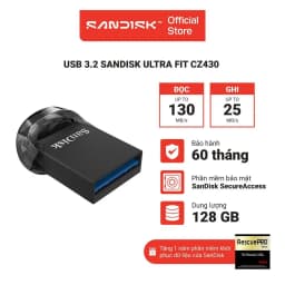 Thumbnail USB 3.2 SanDisk Ultra Fit CZ430 32GB - 64GB - 128GB 1