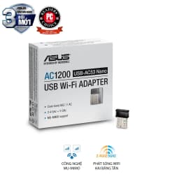 Thumbnail USB Wifi Asus AC53 Nano băng tầng kép AC1200 1