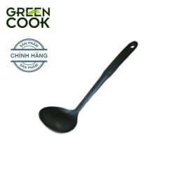 Thumbnail Vá múc canh sâu lòng Green Cook chất liệu nhựa PA66 an toàn sức khỏe 4