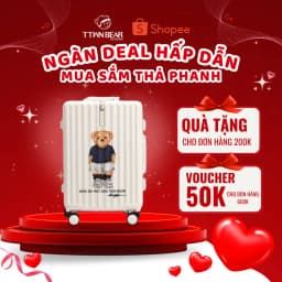 Thumbnail Vali TTWN BEAR chính hãng - TN7001 cao cấp đi du lịch size 24 in và 20 in 1