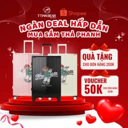 Thumbnail Vali TTWN BEAR chính hãng - TN7043 cao cấp đi du lịch size 20, size 24, size 26 1