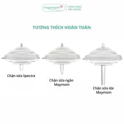 Thumbnail Van Chặn Sữa Silicone Sản Xuất bởi Maymom, Dùng Cho Chặn Sữa Ngắn/Dài Maymom - Cimilre 2