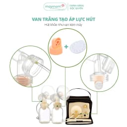 Thumbnail Van Trắng Máy Hút Sữa Maymom, Phụ Kiện Thay Thế Máy Medela Pump, Harmony, Swing, Mini Electric 2