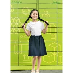 Thumbnail Váy đầm học sinh nữ cổ sen xếp li ngực -  cổ hải quân Jadiny 3
