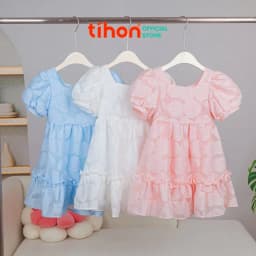 Thumbnail Váy công chúa dáng xòe TIHON cao cấp chất liệu tơ xốp hoa mềm mịn VT0750649 1