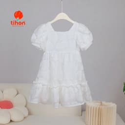 Thumbnail Váy công chúa dáng xòe TIHON cao cấp chất liệu tơ xốp hoa mềm mịn VT0750649 3