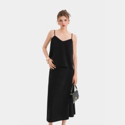 Thumbnail Váy Dài Trơn Kiểu Nữ MARC FASHION Form A - CBNH063624 4