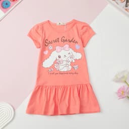 Thumbnail Váy hè LITIBABY cotton đuôi cá in hình babythree, thỏ rabbit size 2/12 tuổi 4