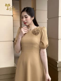 Thumbnail Váy nữ đầm thiết kế TIFALU dáng xòe trẻ trung - ZOL409DA 1