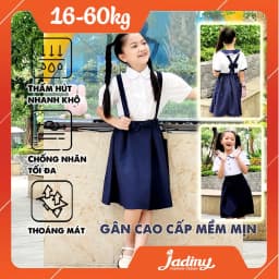 Thumbnail Váy quần đồng phục học sinh nữ đi học cấp 1, cấp 2, cấp 3 Jadiny 1