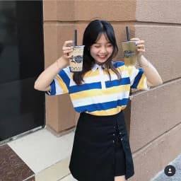 Thumbnail Váy quần WONDERHOUSE hoạ tiết đan chéo chất liệu dày dặn đứng form dạo phố nữ tính - Anna Skirt 4
