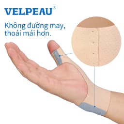 Thumbnail VELPEAU bao tay hỗ trợ ngón cái đàn hồi cao (Một đôi) - Dụng cụ bảo vệ ngón cái mềm mại, có thể giúp giảm đau, viêm khớp, đau khớp, viêm gân, trật khớp, thể thao 4