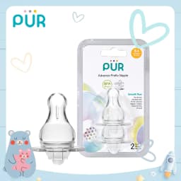 Thumbnail Vỉ 2 núm ti Proflo cho bình cổ thường Pur Advanced 1