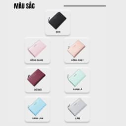 Thumbnail Ví Bóp Nữ Mini Cầm Tay FOREVER YOUNG Đựng Tiền Nhiều Ngăn Tiện Dụng Da Xước Cực Đẹp PFY06 - Tukado 3