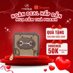 Thumbnail Ví cầm tay TTWN BEAR chính hãng - TT2362 thời trang 1