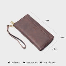 Thumbnail Ví cầm tay unisex thời trang FVN09 FADODA 2