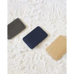 Thumbnail Ví da ELLA mini ngang, thiết kế 2 ngăn đựng Thẻ và Name card KHÂU BY CQ 2