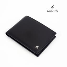 Thumbnail Ví Da Nam Cao Cấp Da Bò Mastrotto Có Ngăn Khóa Kéo Chính Hãng LAVATINO, LINESS -  WB57 1