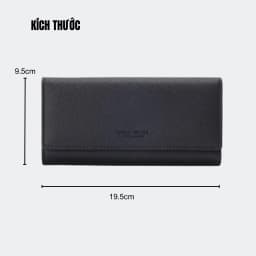 Thumbnail Ví Dài Nữ Cầm Tay PERFECT FORYOU Đựng Tiền Dự Tiệc Sang Trọng Da Sần Cao Cấp Cực Đẹp PFY42 - Tukado 4