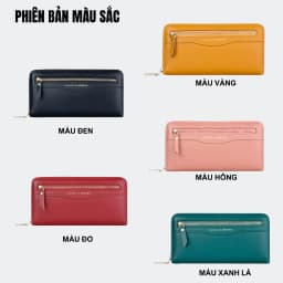 Thumbnail Ví Dài Nữ Cầm Tay TAILIAN Đựng Tiền Điện Thoại Nhiều Ngăn Tiện Dụng Da Cao Cấp Cực Đẹp TL16 - Tukado 4
