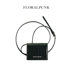 Thumbnail Ví Đeo Chéo Gwen Woc Floralpunk - Mini Bag Da PU Cao Cấp, Đựng AirPods, Chìa Khóa & Thẻ ATM 1