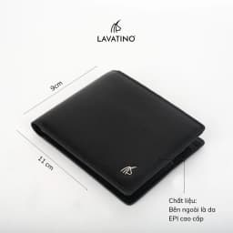 Thumbnail Ví Nam Cao Cấp Da Bò EPI Hàng Hiệu Chính Hãng LAVATINO - Florence 50 2