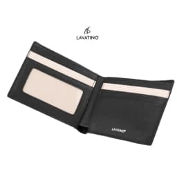 Thumbnail Ví Nam Cao Cấp Da Saffiano Chống Xước, Chống Thấm Nước Chính Hãng Lavatino - WB28 4