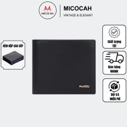 Thumbnail Ví Nam Cao Cấp  MANDU Dáng Ngang Thời Trang Da Xước Cao Cấp Nhiều Ngăn Tiện Dụng MD02 FULLBOX 1