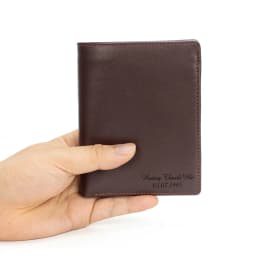 Thumbnail Ví nam da bò khắc tên theo yêu cầu V101K - Bụi leather 3