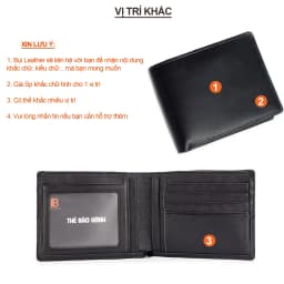 Thumbnail Ví nam da bò khắc tên theo yêu cầu V101K - Bụi leather 4