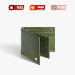 Thumbnail Ví nam Da thật LAGOM Flip Wallet dáng ngang - có ngăn để ảnh, da thật mềm mại 4