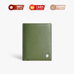 Thumbnail Ví nam Da Thật LAGOM Flip Wallet Dáng đứng - có ngăn để ảnh, da thật mềm mại 3