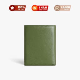 Thumbnail Ví nam Da Thật LAGOM Flip Wallet Dáng đứng - có ngăn để ảnh, da thật mềm mại 4