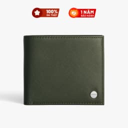 Thumbnail Ví nam Da Thật LAGOM Forest Bifold - dáng ngang có ngăn để ảnh 2