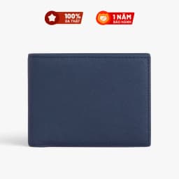 Thumbnail Ví nam Da Thật LAGOM Plus wallet - dáng ngang có ngăn để ảnh 1