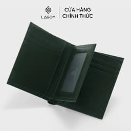 Thumbnail Ví Nam Da Thật LAGOM Tidy Wallet Dáng đứng 2
