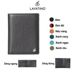 Thumbnail Ví Nam Mini Cao Cấp  Da Bò Thật Chính Hãng Lavatino LUCAS 19 1