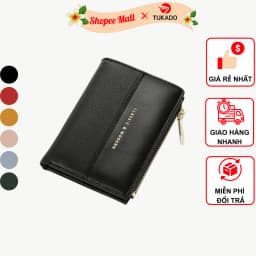 Thumbnail Ví Ngắn Nữ Mini Cầm Tay Chính Hãng TAILIAN Đựng Tiền Da Cao Cấp Cực Đẹp Giá Rẻ TL09 - Tukado 1