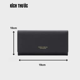 Thumbnail Ví Nữ Dài Cầm Tay PERFECT FOR YOU Đựng Tiền Nhiều Ngăn Da Xước Cao Cấp Siêu Bền PFY31 - Tukado 4