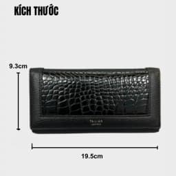 Thumbnail Ví Nữ Dài Cầm Tay TAILIAN Da Vân Cá Sấu Thời Trang Nhiều Ngăn Đựng Tiền Điện Thoại TL26 4
