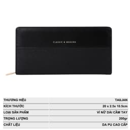 Thumbnail Ví Nữ Dài Cầm Tay TAILIAN Đựng Tiền Điện Thoại Nhiều Ngăn Da Cao Cấp Cực Đẹp TL88 2