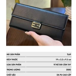 Thumbnail Ví Nữ Dài Cầm Tay TAILIAN Ví Dài Nhiều Ngăn Đựng Tiền Da Cao Cấp Cực Đẹp TL69 2