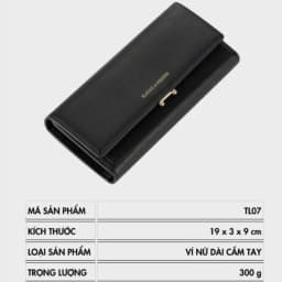 Thumbnail Ví Nữ Dài Cầm Tay Thời Trang TAILIAN Dáng Basic Thanh Lịch Da Cao Cấp Nhiều Ngăn Tiện Dụng TL07 3