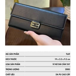 Thumbnail Ví Nữ Dài TAILIAN Ví Dài Cầm Tay Đựng Tiền Nhiều Ngăn Tiện Dụng Da Cao Cấp Cực Đẹp TL69 2