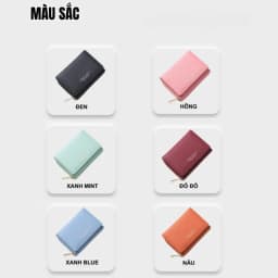 Thumbnail Ví Nữ Mini Cầm Tay PERFECT FOR YOU Ví Ngắn Nhiều Ngăn Chất Da Cao Cấp Cực Đẹp Giá Rẻ PFY11 - Tukado 3